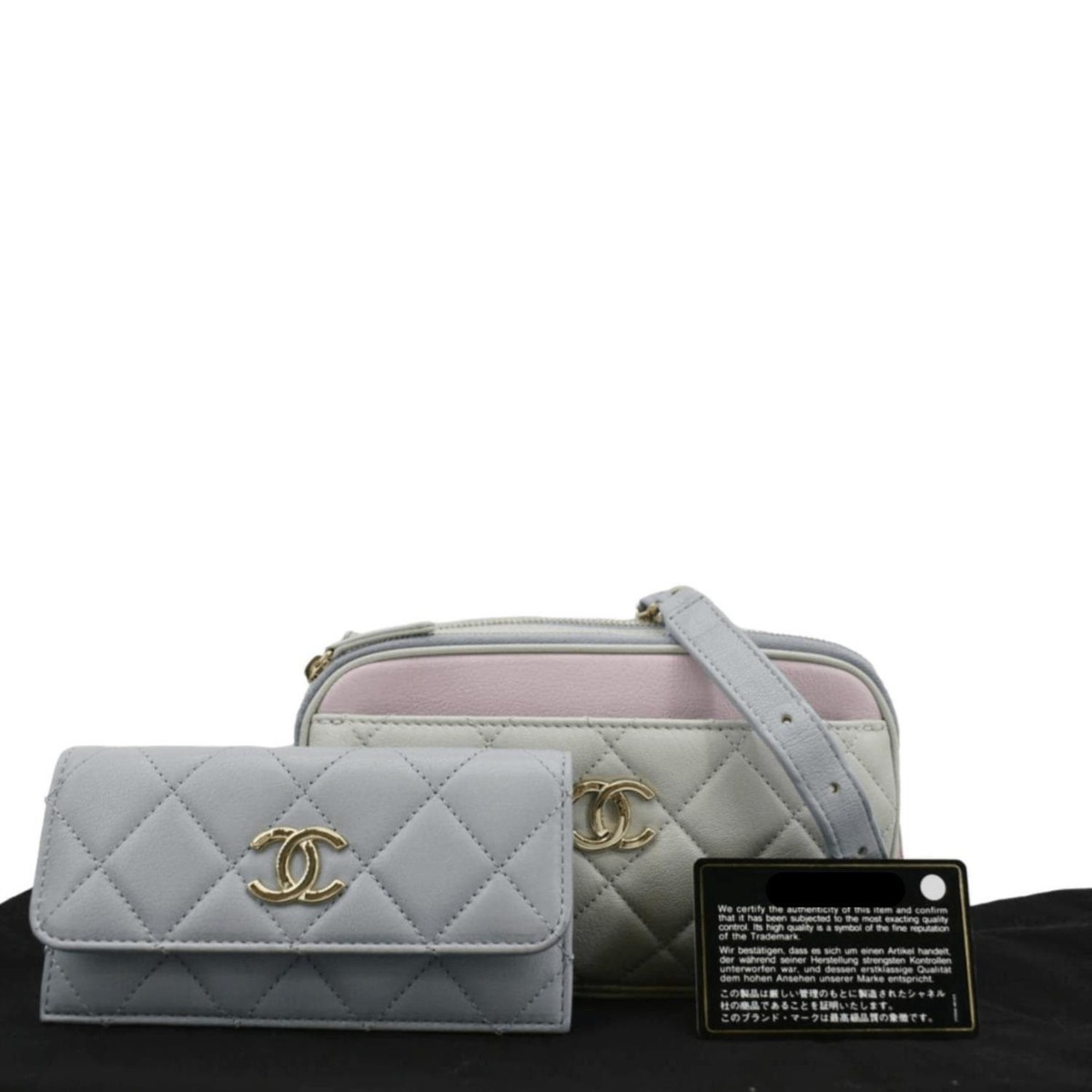 CHANEL バッグ Chanel Funky Town CC Embossed Denim Classic Flap Bag