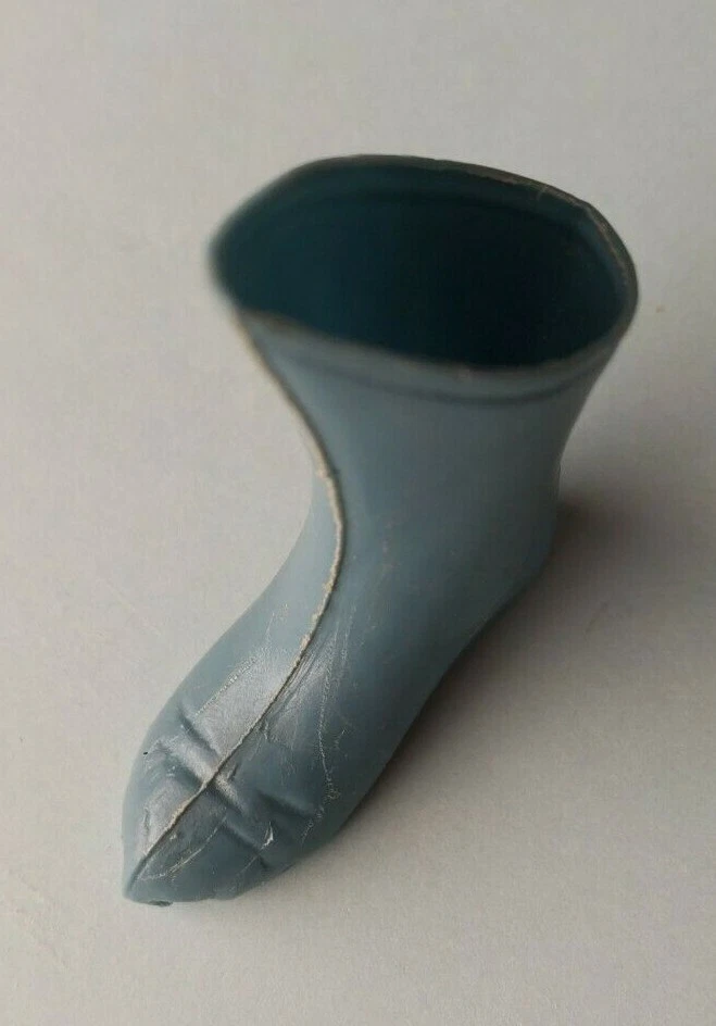 Vint 60's Ideal 12" Captain Action Figure * SINGLE TALL BLUE BOOT ONLY * as is - Image 3 of 4