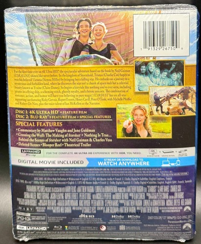 STARDUST WALMART EXCLUSIVE 4K BLURAY STEELBOOK *NEW & SEALED* READ DESCRIPTION! - Picture 3 of 17
