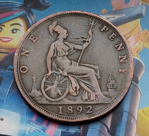 1892 Victoria Penny — photo from the most recent tracked eBay sale