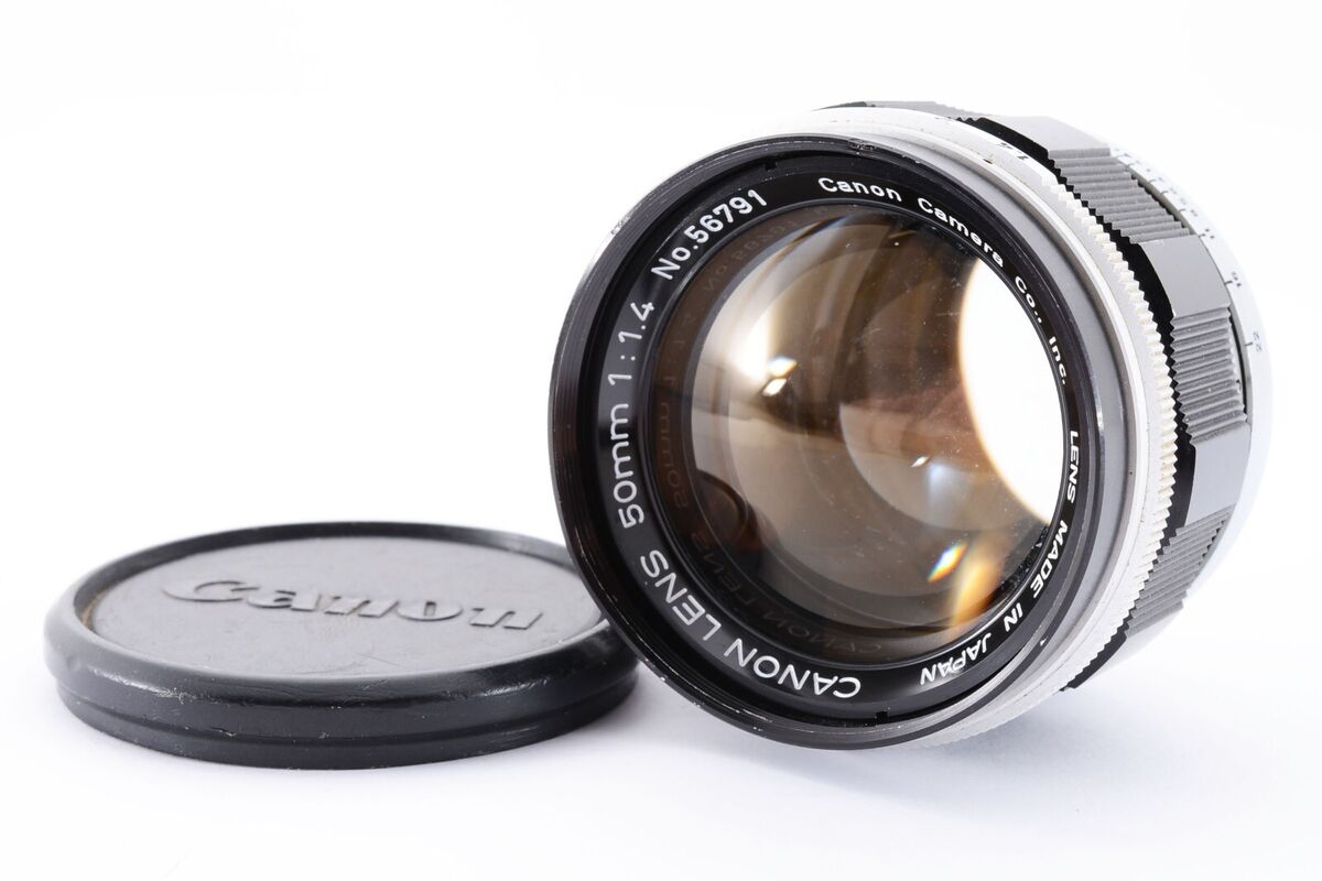 MINT】 CANON 50mm F/ 1.4 LTM Leica L39 screw mount MF Prime MINT】 CANON 50mm F/ 1.4 LTM Leica L39 screw mount MF Prime