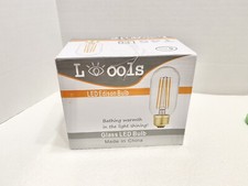  Pack Of 6 Dimmable T45 LED Edison Bulb 3000K 6 Watt, Clear