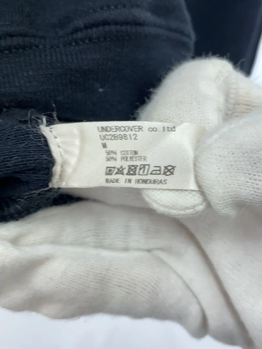 UNDERCOVER Felpa con cappuccio SOTTOCOPERTA M cotone BLK UC2B9812