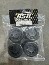 BSR RR2028 Race Radial "28" Green Carpet Tires (4) Losi Nascar
