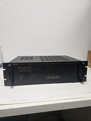 Nikko Alpha 130 Stereo Power Amplifier | Red Line Series | Tested & Working (#3)