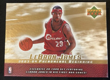 2003-04 Upper Deck LeBron James Phenomenal Beginning Full Set 1 - 20