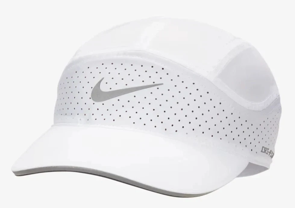 Nike Fly Dri-FIT ADV Unstructured Reflective Cap White Adult FB5681 100
