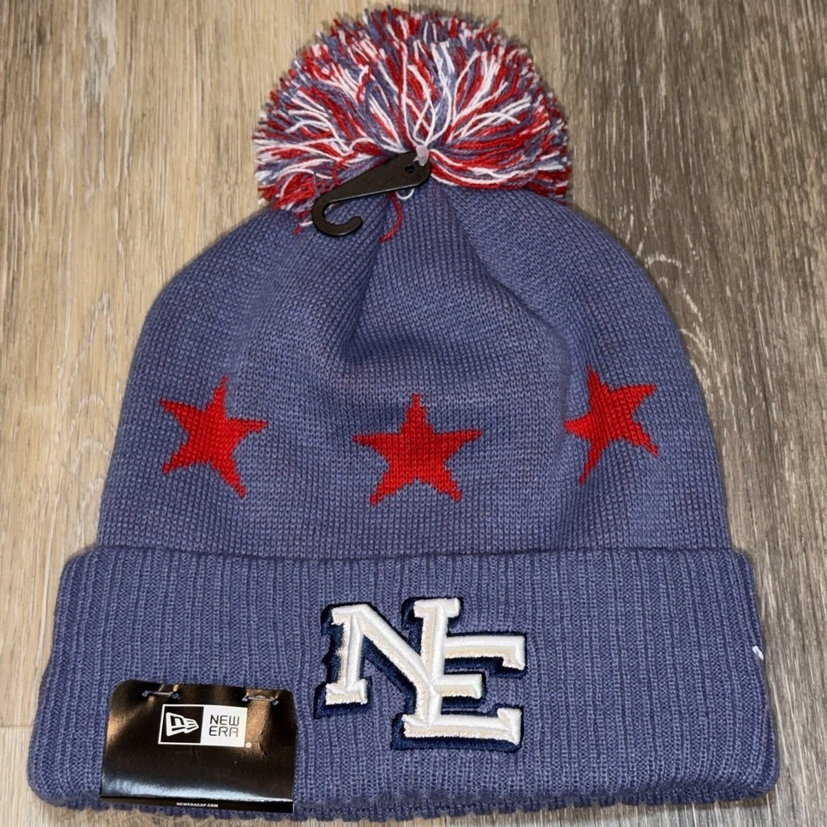 New England Patriots Rivalries New Era NFL Sideline Cuffed Knit