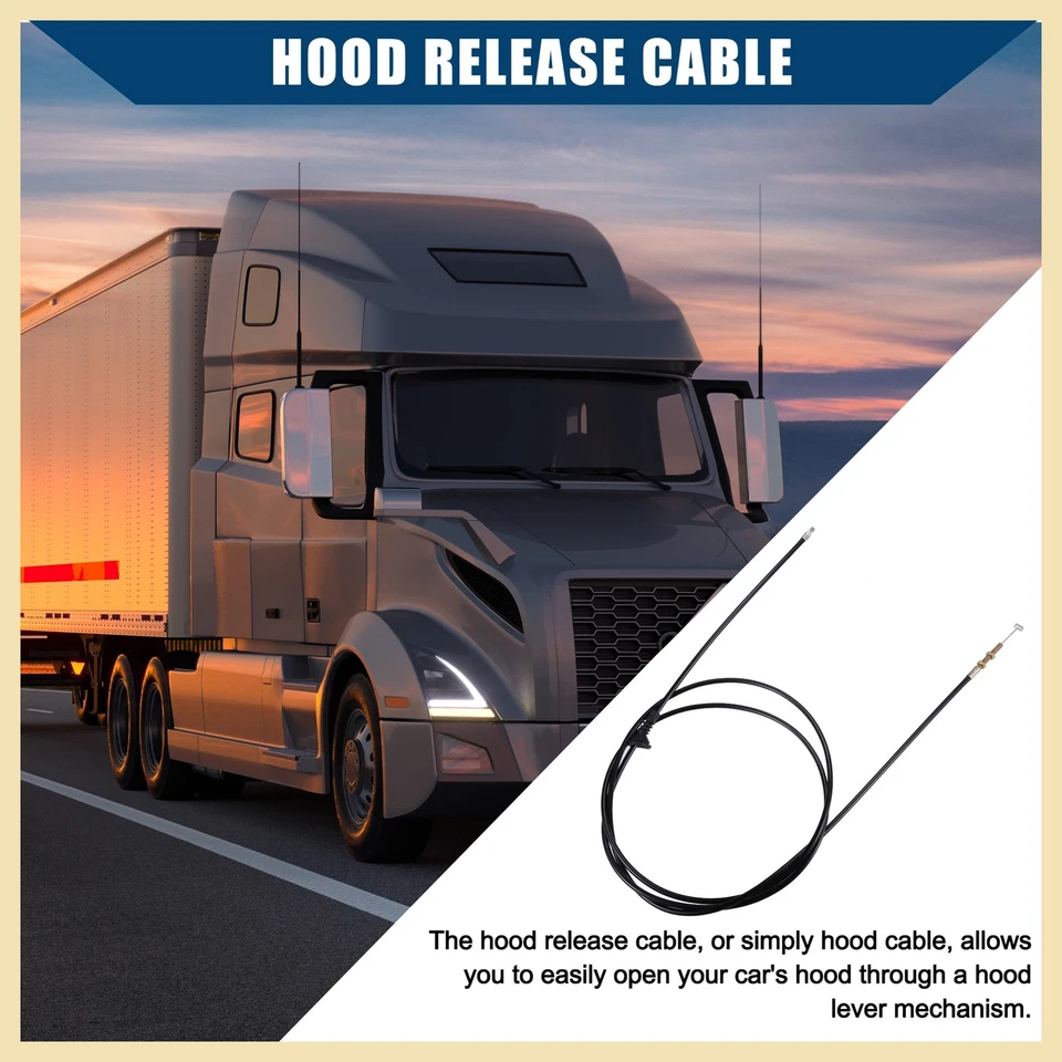 Nº20490444 Cable de liberación de capó para Volvo VNL VNM 04-18 para Volvo VN 2004 Foto 3 de 4