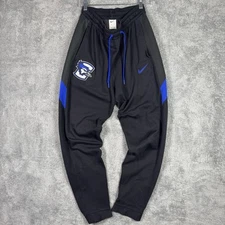 Creighton Bluejays Nike Tech Sweatpants Mens Medium Jogger Stitched Zip Pocket