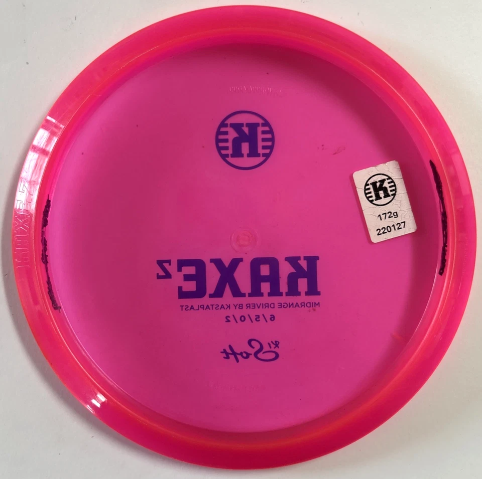 Kastaplast K1 Soft Kaxe Z Pink/Blue 173g Scaled GUMMY Used - Image 2 of 4