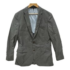 J. Crew Mens Ludlow Blazer Jacket Size 40L Gray Carpini Italy Dual Vent