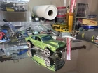 Hot Wheels Redline Mighty Maverick alternate Green 1975 Flying Colors
