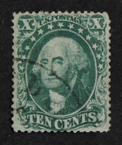 CKStamps: US Stamps Collection Scott#32 10c Washington Used Tear CV$220