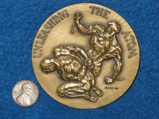 Society of Medalists SOM #83  Unleashing the Atom  by Hal Reed  May 1971