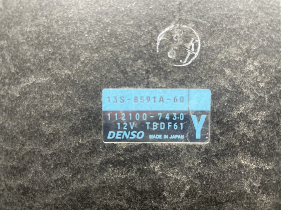 Yamaha YZF R6 2009 ECU, unidad de control electrónico computadora funciona #82825 Foto 2 de 4