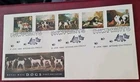 GB - 1991 "Dogs" - Set of 4 Stamps- First Day Cover - Stoke on Trent - SHS
