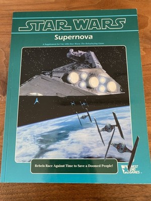 Star Wars - Supernova - West End Games 40066 - RPG
