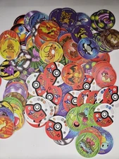 Full Set Of Pokemon Tazos 1.st Generation 151 Count Pokemon Pogs U.S Seller 