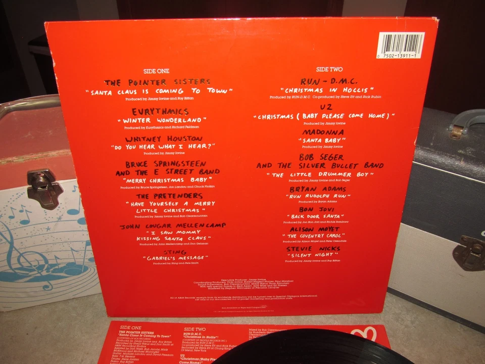 A VERY SPECIAL CHRISTMAS Vinyl 1987 Record Bruce, Whitney Houston, Madonna, U2 - Image 2 of 4