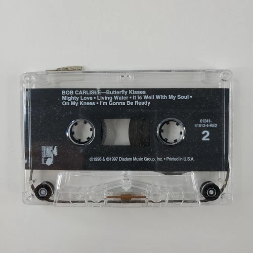 Bob Carlisle Butterfly Kisses Shades of Grace Vintage Nostalgia Classic Cassette - Picture 6 of 8