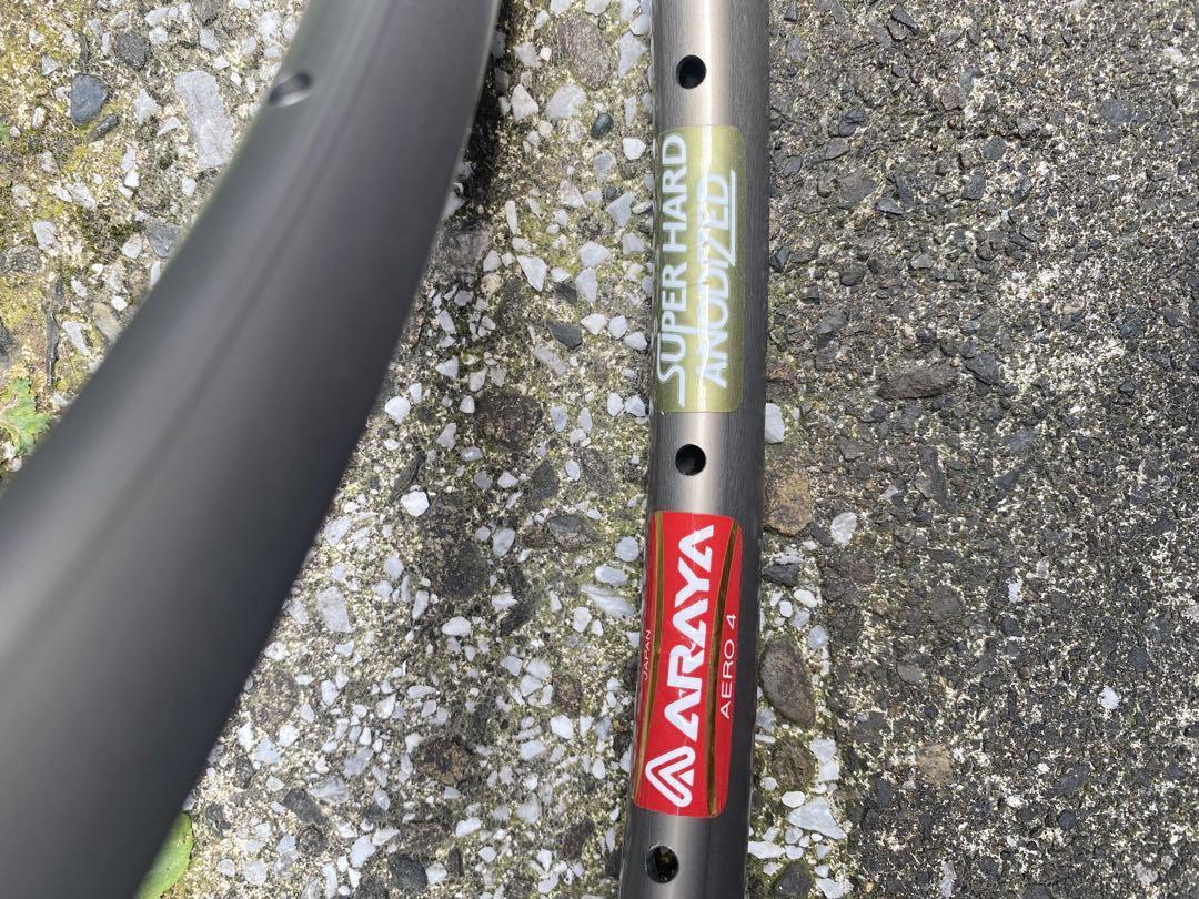 Araya Rim Set Of 2 ARAYA AERO4 24inch 28H superhardanodized