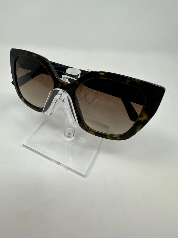 Gafas de sol polarizadas Prada SPR 24X 2AV-651 unisex marrón tortuga borde completo 140 mm Foto 2 de 4