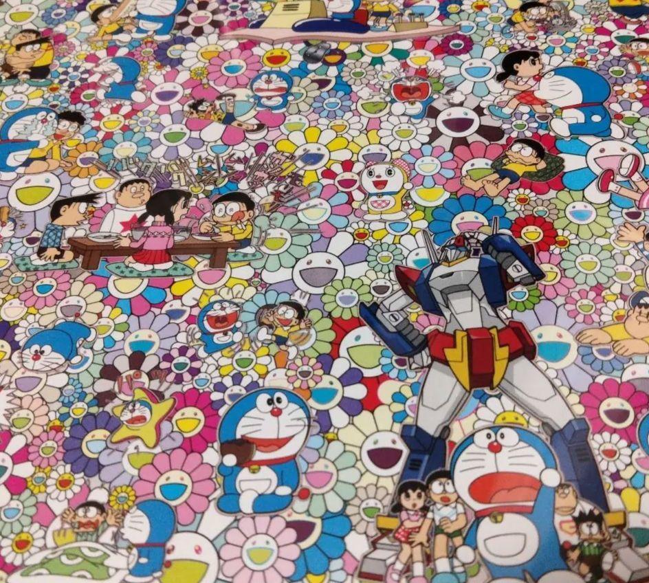 Takashi Murakami Doraemon in My Memory jigsaw puzzle 1350