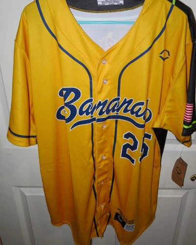 Savannah Bananas 2025 K Club Party Animals Jersey 3XL NWT