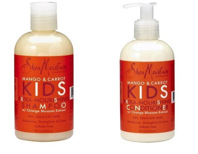 Shea Moisture Mango & Carrot KIDS Extra-Nourishing Shampoo & Conditioner - Photo 1/1