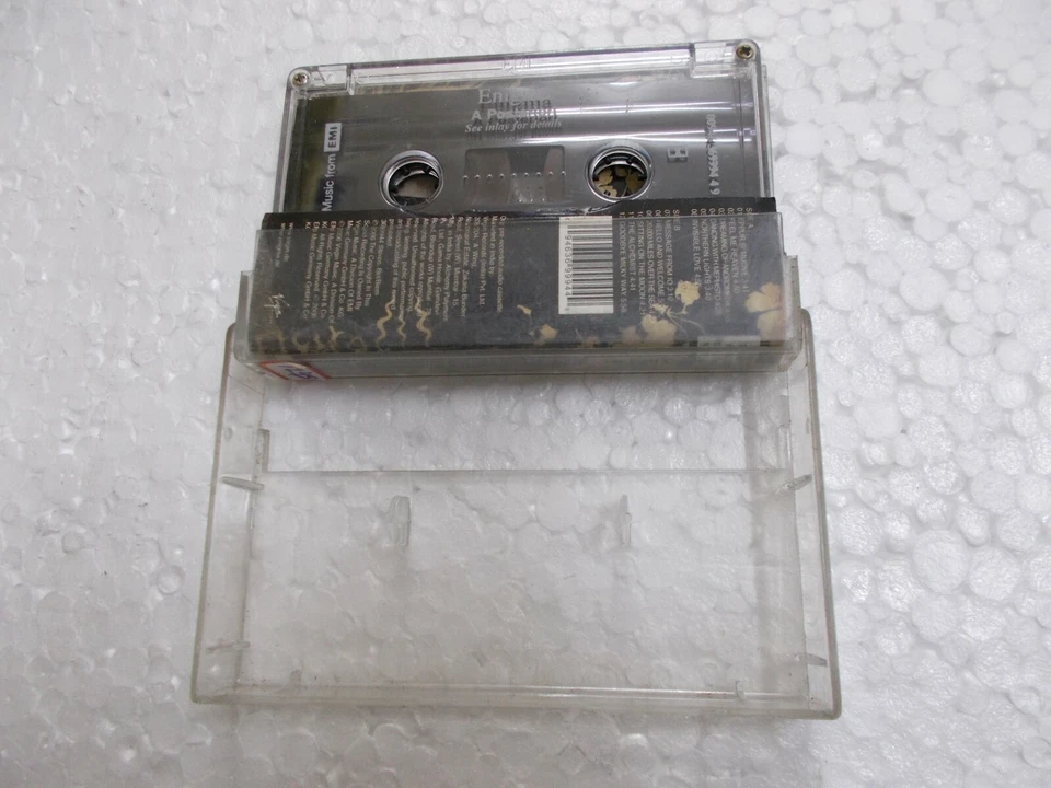 ENIGMA A POSTERIORI 2006 RARE orig CASSETTE TAPE INDIA indian - Image 4 of 4
