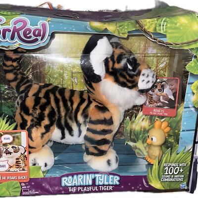 FURREAL Roarin  Tyler Tiger NEW NIB The Playful Interactive 100+ Sounds hasbro