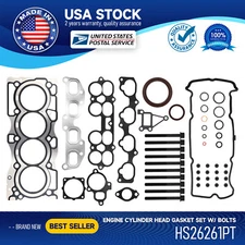 High quality and durable Head Gasket Bolts Set for Nissan Altima  2002-2006 2.5L