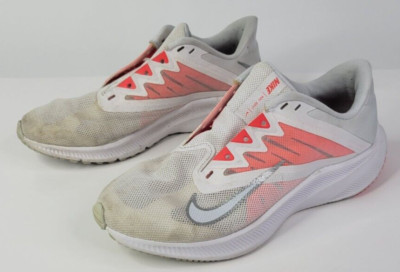 Nike Womens Quest 3 - Size 6.5 US - White Red Running Shoes Sneakers CD0232-105