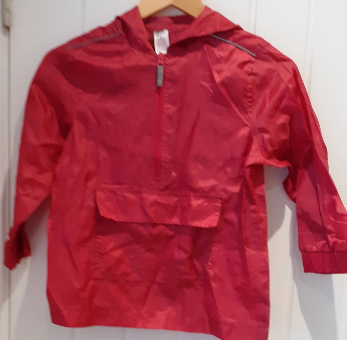 Tesco girls pink anorak. Size small height 122cm chest 62cm with