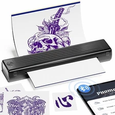 Itari Upgraded A886 TP86 Tattoo Stencil Printer for Beginners - Black