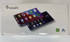 Podofo 10.26" Touchscreen Apple Android Wireless Car-play Portable Car Stereo