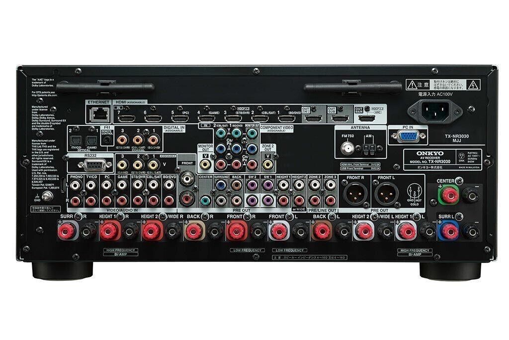 ONKYO TX-NR3030 11.1Ch Compatible Av Receiver Working ONKYO TX-NR3030 11.1Ch Compatible Av Receiver Working