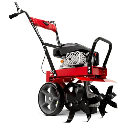 Earthquake Badger Front 160CC 4-Cycle Viper Engine Tine Tiller Red/Black