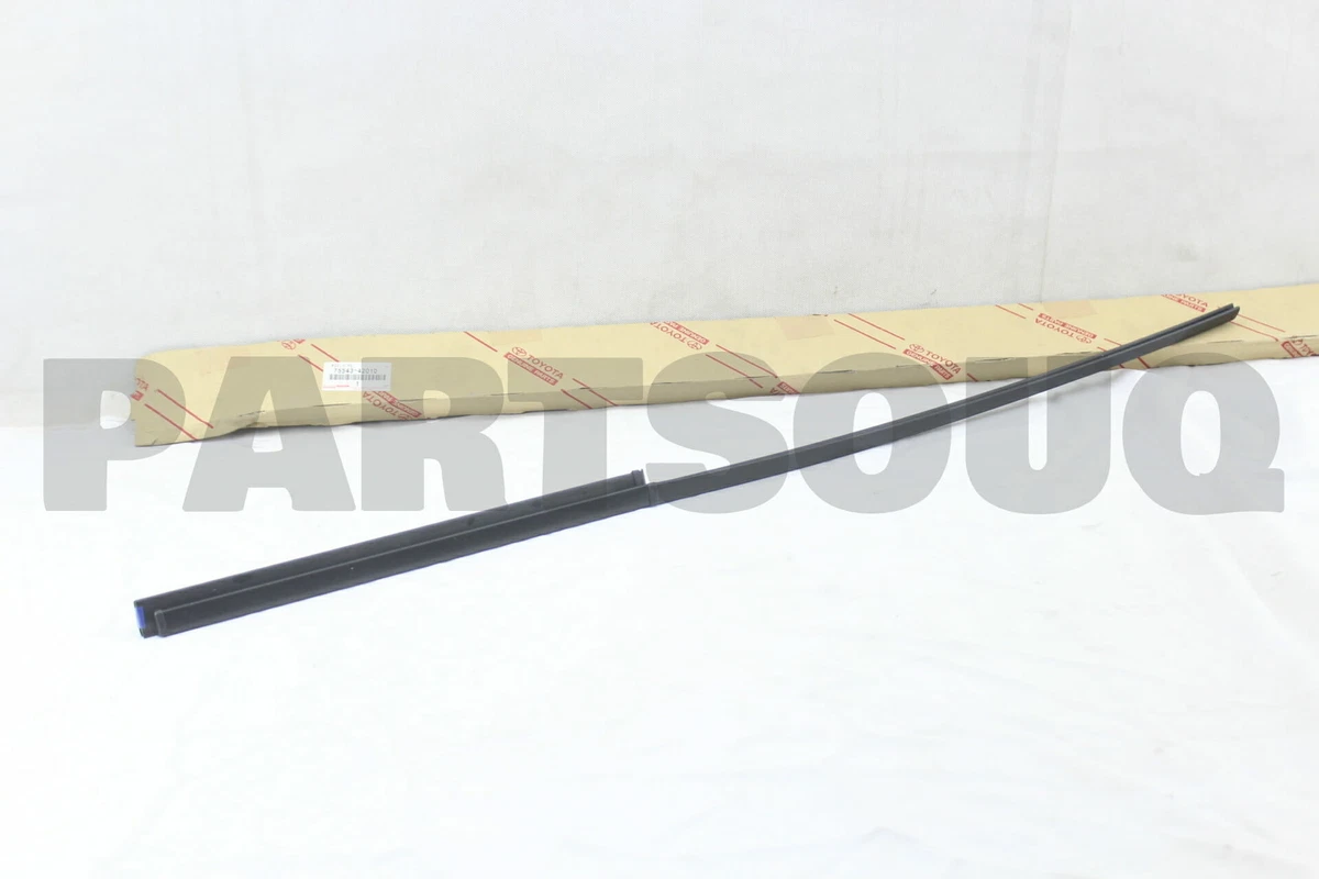 7554342010 Genuine Toyota MOULDING, WINDSHIELD, OUTSIDE NO.2 RH 