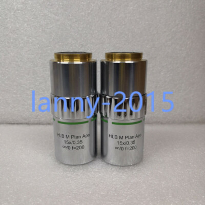 1PC USED nuriOneTech HLB M Plan Apo 15X/0.35 long work objective microscope