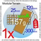 1x MDF Movement Tray 4x10 10x4 (A 5mm) 25mm Round Base Warhammer 40k Wargames