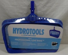 Hydrotools by Swimline Professional Leaf Rake #8040 Swimming Pool Deep Bag NIP