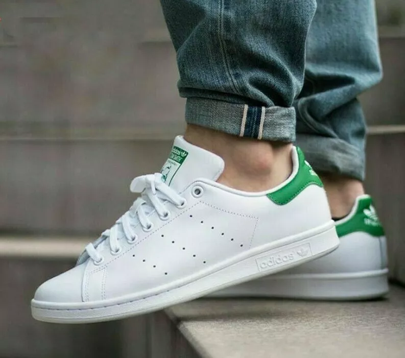 Adidas Women's Originals Stan Smith Casual Shoes in White/Footwear White Size 9.0 | Leather