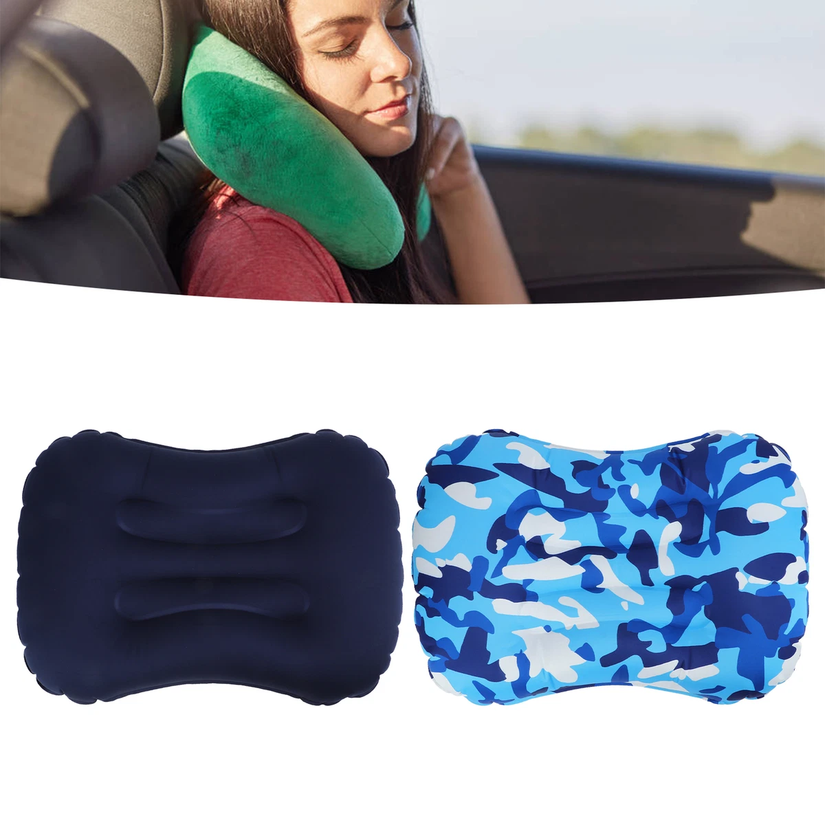 Inflatable back cushion travel sales