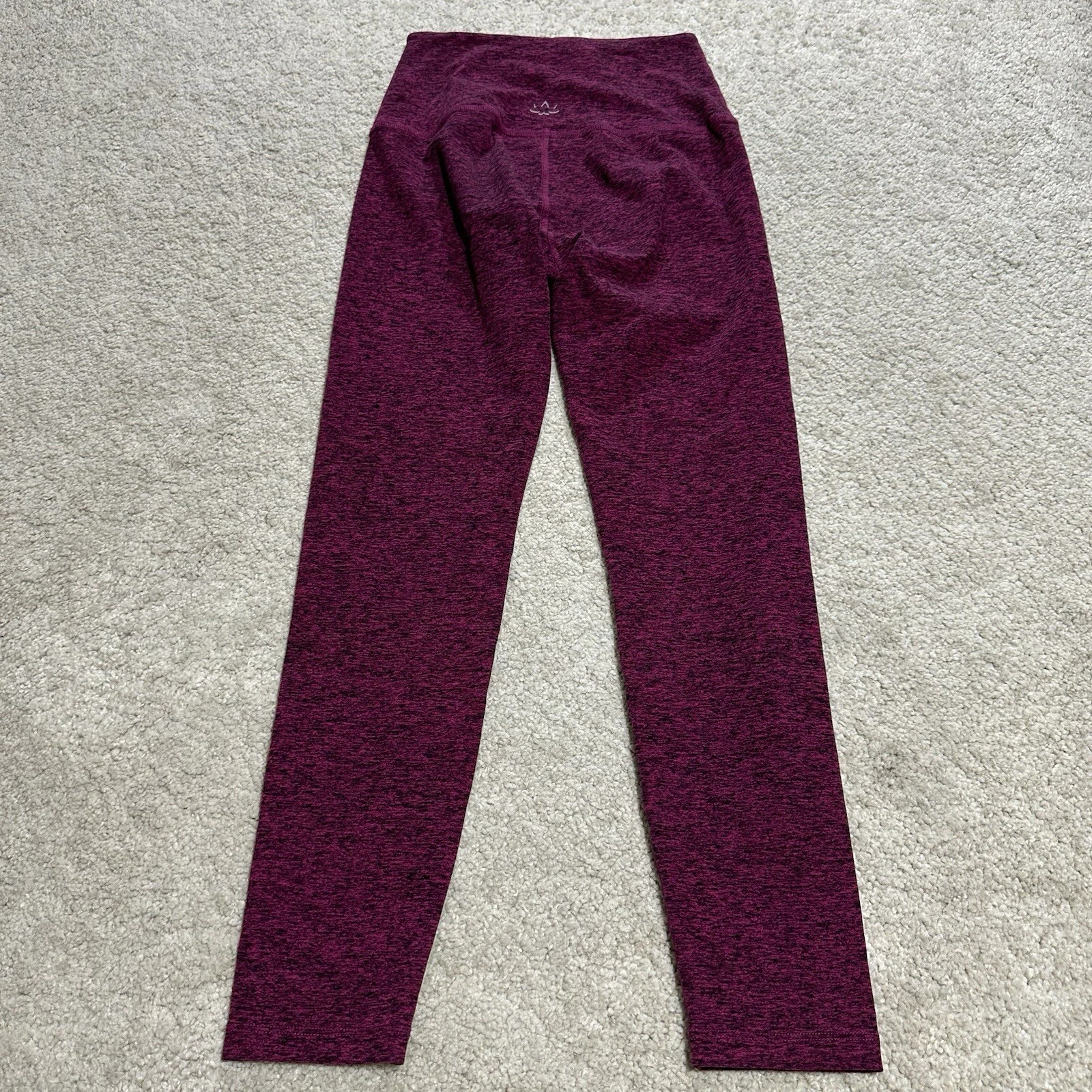 beyond-yoga heather high waist stretch skinny leggings