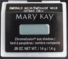New In Package Mary Kay Chromafusion Eye Shadow EMERALD NOIR Full Size Fast Ship