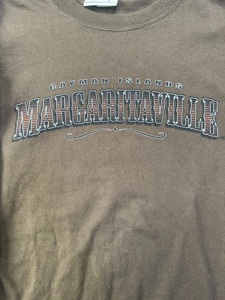 2002 Jimmy Buffet Cayman Islands Margaritaville Men’s T-Shirt Size Small CB4 - Image 2 of 4