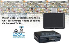 ATSC HD TV Tuner Dongle For Android Tablet Phone Watch Record Paue Live TV Shows