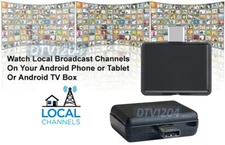 ATSC HD TV Tuner Dongle For Android Tablet Phone Watch Record Paue Live TV Shows